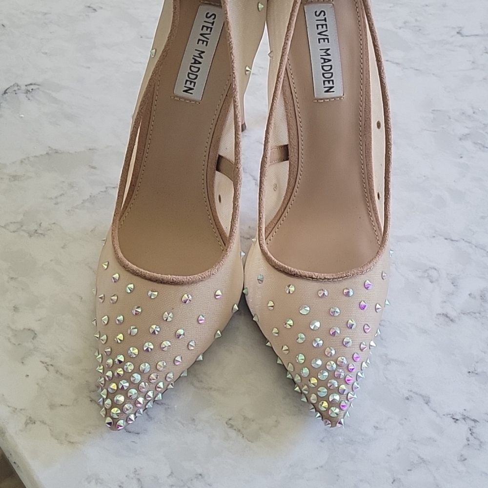 Steve Madden Nude Vala  sz 8.5
